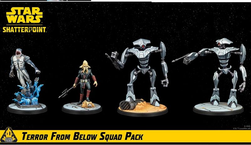 Star Wars Shatterpoint Terror from Below Riff Tamson Squad Pack